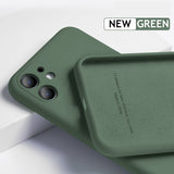 For iPhone 11 Pro SE 2 Case Luxury Original Silicone Full Protection Soft Cover For iPhone X XR 11 XS Max 7 8 6 6s Phone Case